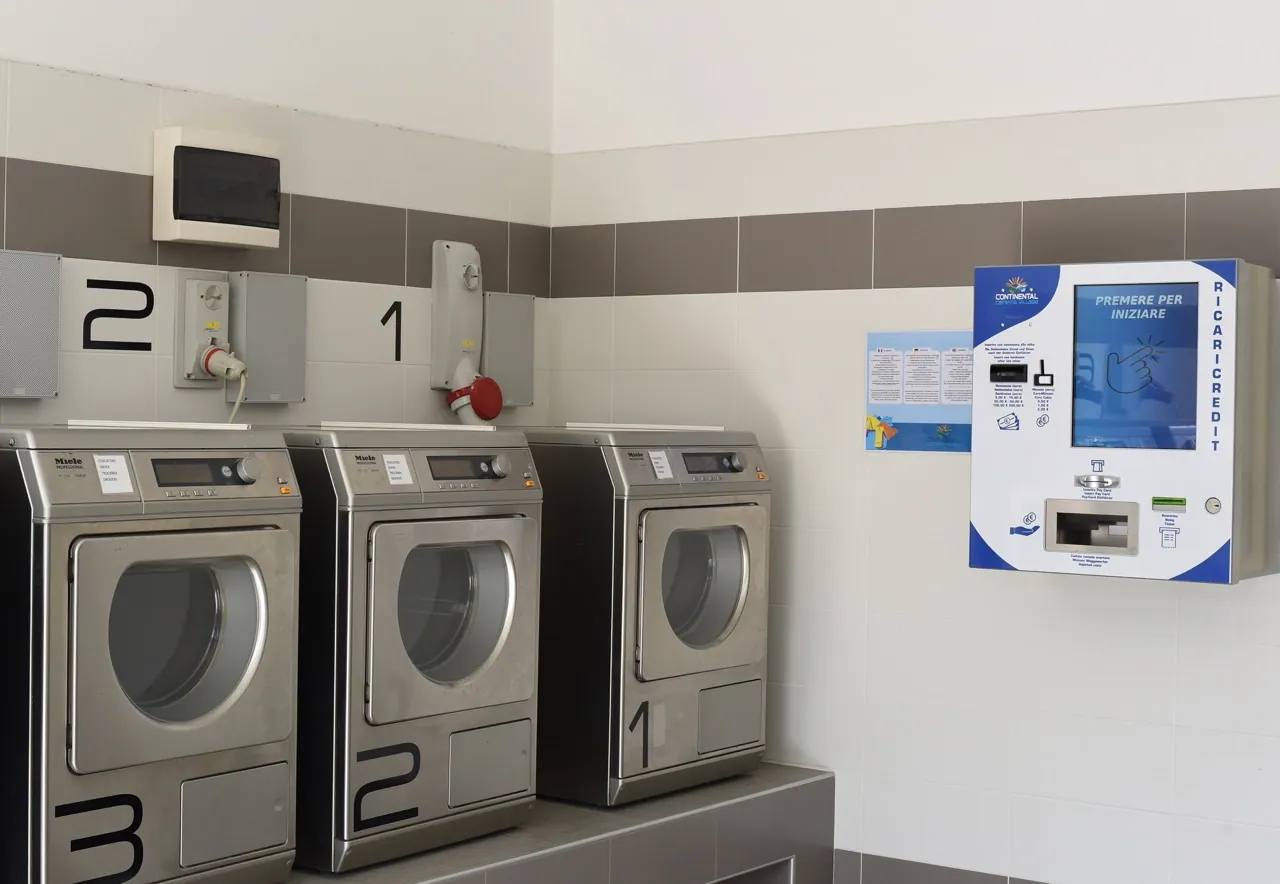 OneLaundry LUX installata in una lavanderia