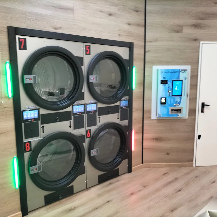 OneLaundry PLUS installata in una lavanderia
